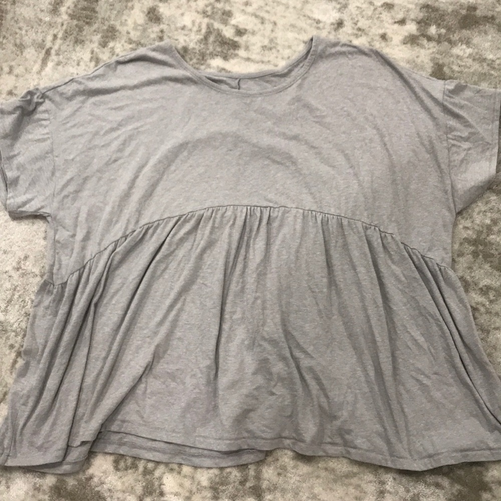 Oversized baby doll top from Anthropologie
